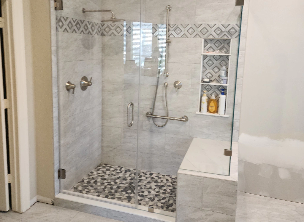 newly remodeled bathroom